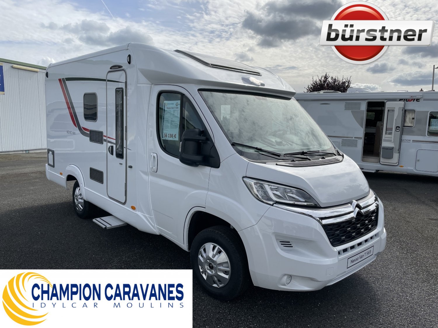 Antoine Caravanes et Camping Car - Burstner Nexxo Van T 569 à 63 900 €