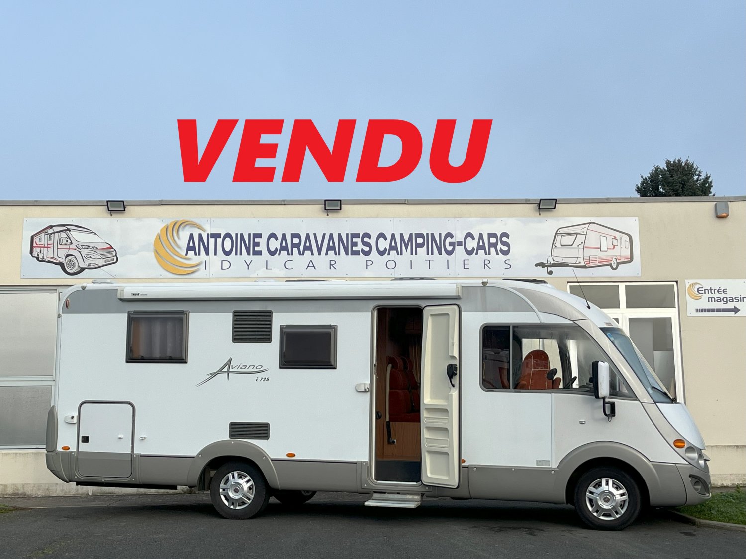 Antoine Caravanes et Camping Car - Burstner Aviano I725 à 39 900 €