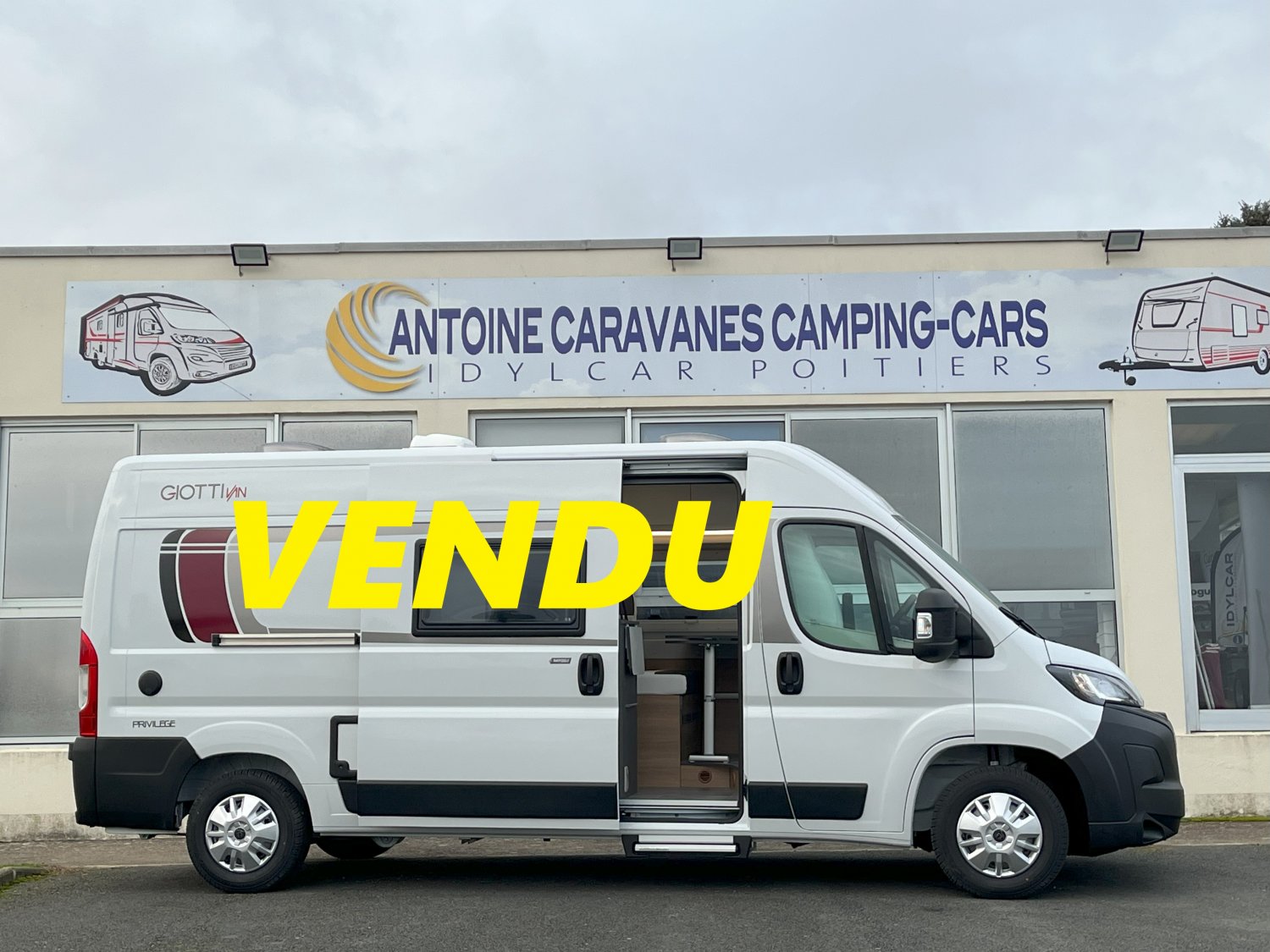 Antoine Caravanes et Camping Car - Giottiline GIOTTIVAN 60 T à 58 710 €
