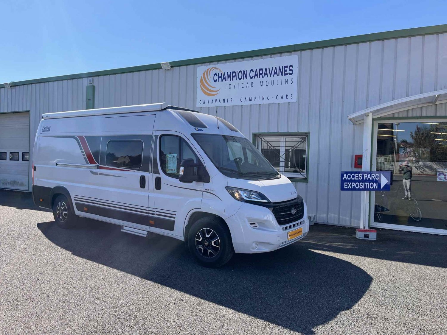 Antoine Caravanes et Camping Car - Burstner CAMPEO C 640 ACTIVE à 57 900 €
